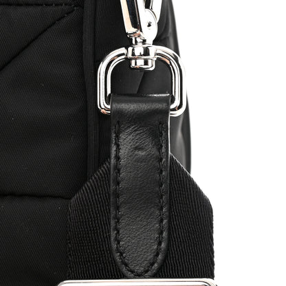 Prada Re-Nylon Quilted Padded Flap Shoulder Bag Black 15 of 18