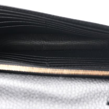 Gucci Dollar Calfskin Interlocking G Chain Wallet Black 4 of 10