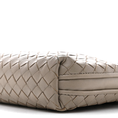 Bottega Veneta Nappa Intrecciato Nodini Crossbody Messenger Steel 9 of 14