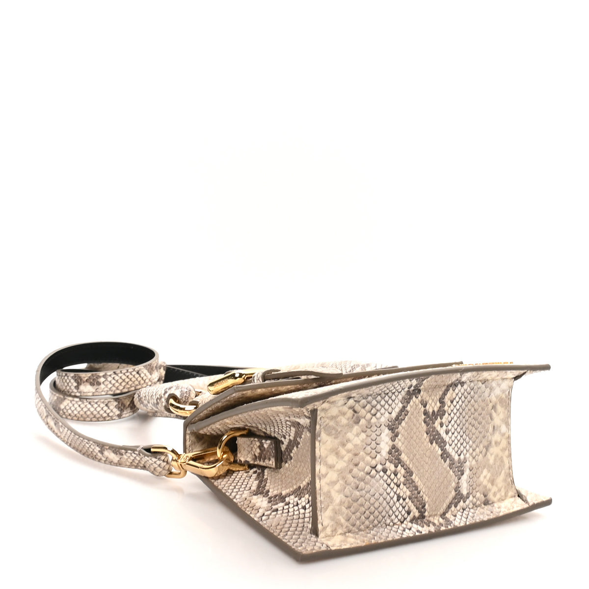 Snakeskin Le Chiquito Boucle Moyen Beige