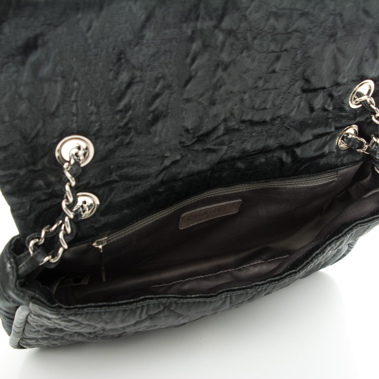 Chanel Coated Canvas Le Marais Flap Black 5 of 6