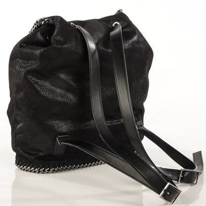 Stella McCartney Shaggy Deer Falabella Backpack Black 4 of 10