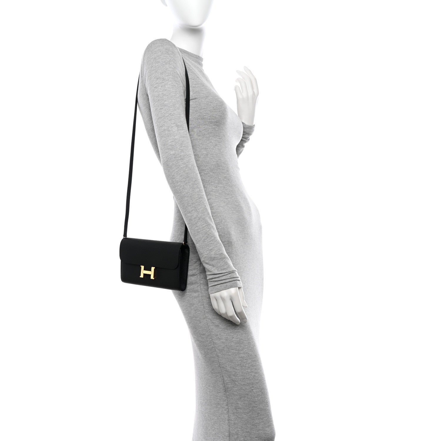 Hermes Epsom Constance Wallet To Go Black 2 of 11