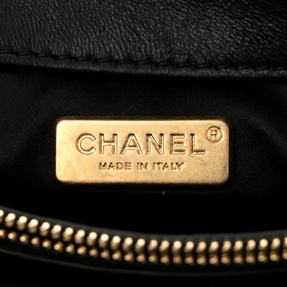 Chanel Sequin Paris Cosmopolite Dare To Disturb Flap Black Gold 6 of 10