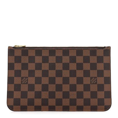 Louis Vuitton Damier Ebene Neverfull MM GM Pochette 1 of 11