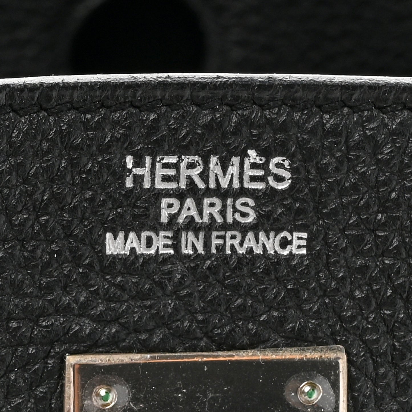 Taurillon Clemence Birkin 40 Black