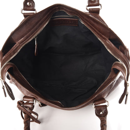 Balenciaga Agneau Giant 12 Silver Hardware City Cigare Fonce 5 of 10