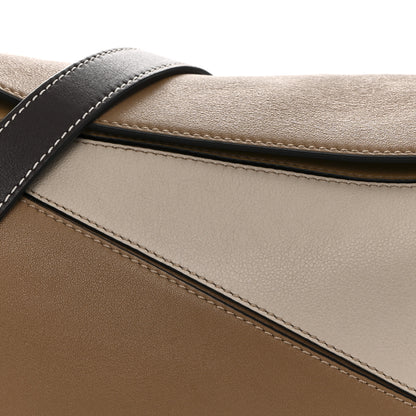 Loewe Calfskin Small Puzzle Bag Mocca Multicolor 8 of 12