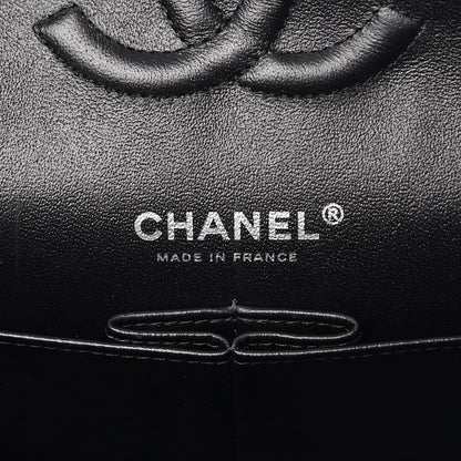 Chanel Patent Quilted Medium Double Flap Black 7 of 9