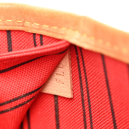 Louis Vuitton Monogram Jungle Dots Neo Neverfull MM Coquelicot Denim 7 of 12