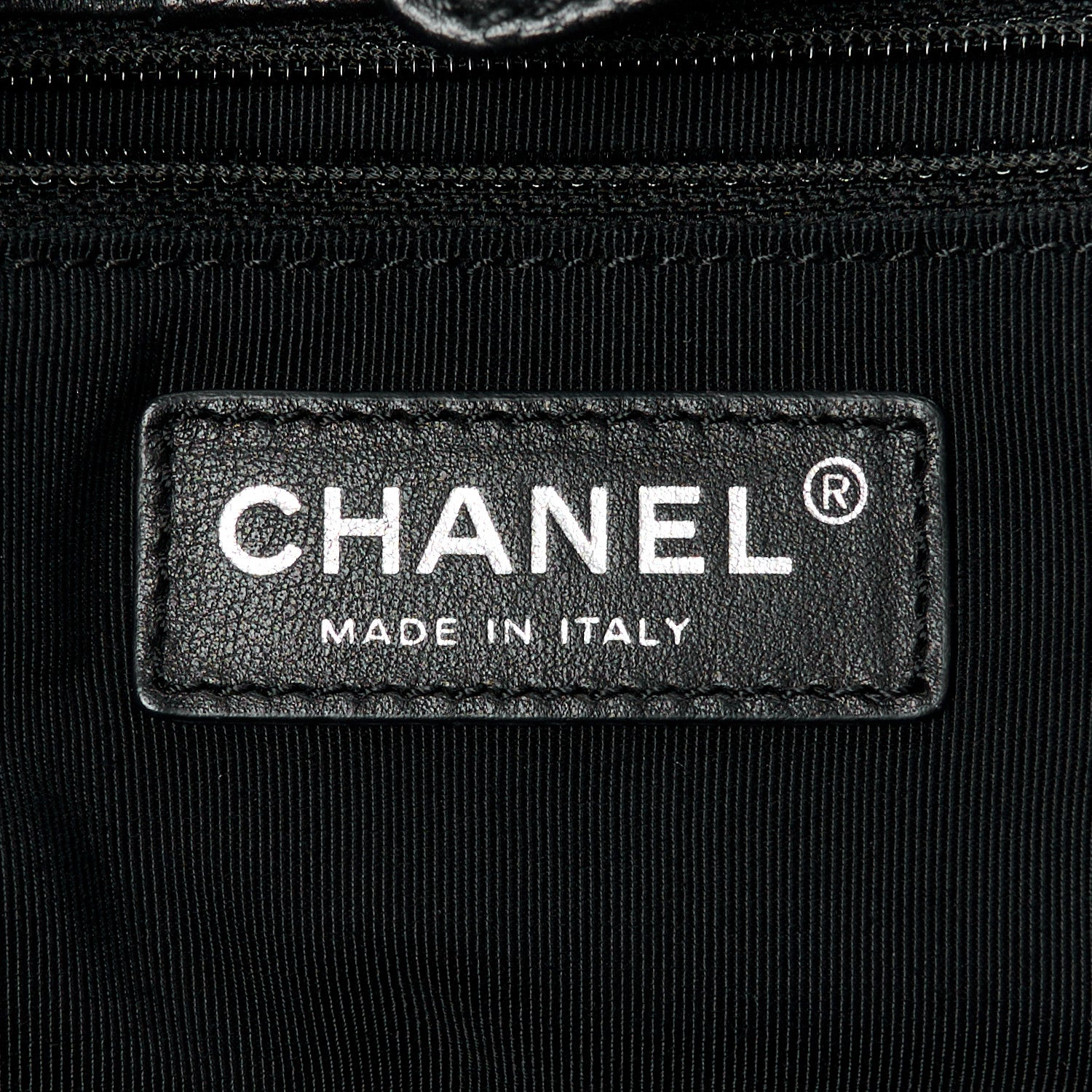 Chanel Calfskin Cerf Executive Shopper Tote Black 8 of 12