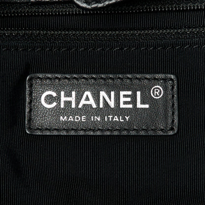 Chanel Calfskin Cerf Executive Shopper Tote Black 8 of 12