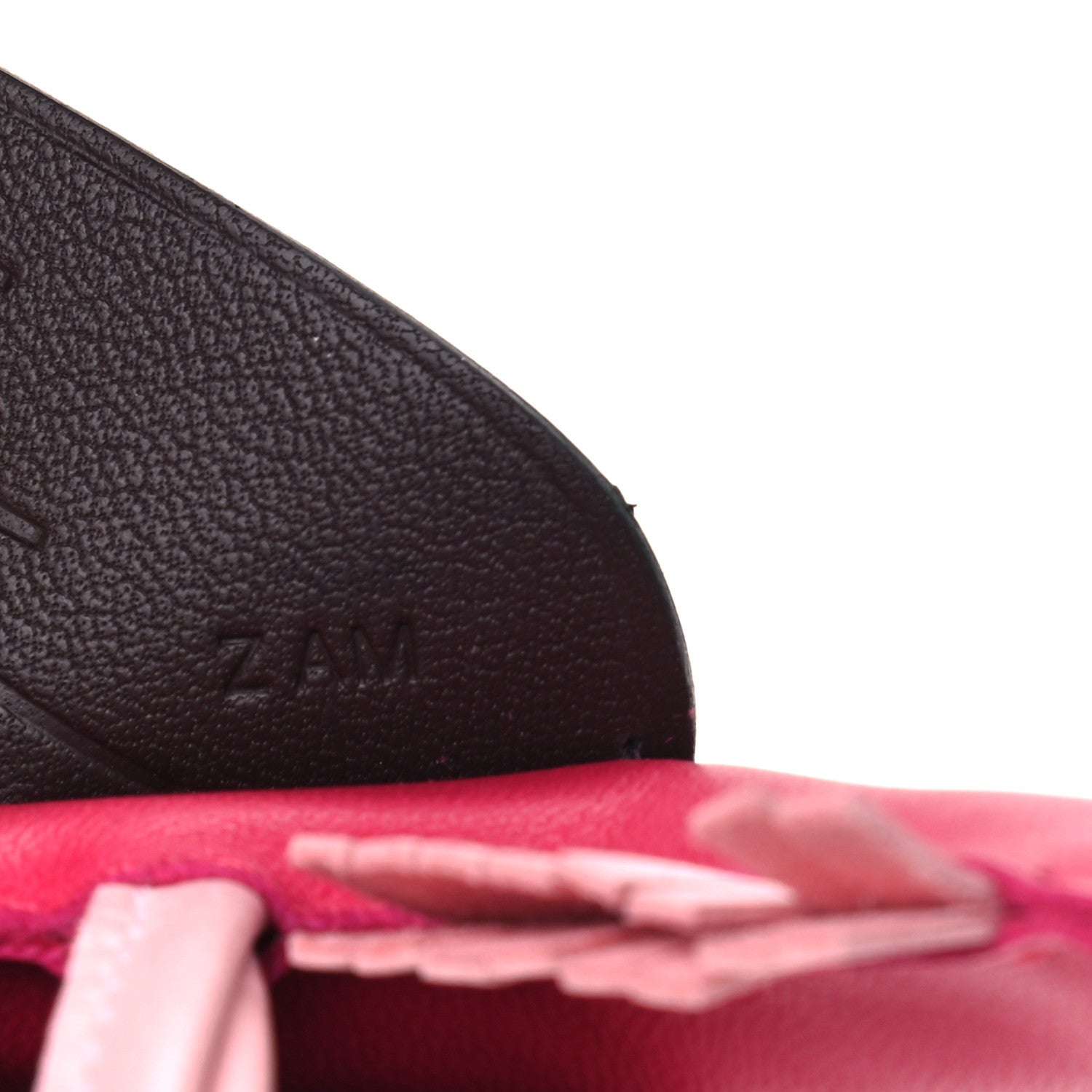 Hermes Milo Lambskin Grigri Rodeo Pegase Horse Bag Charm PM Framboise Rose Sakura Rouge Sellier 4 of 4