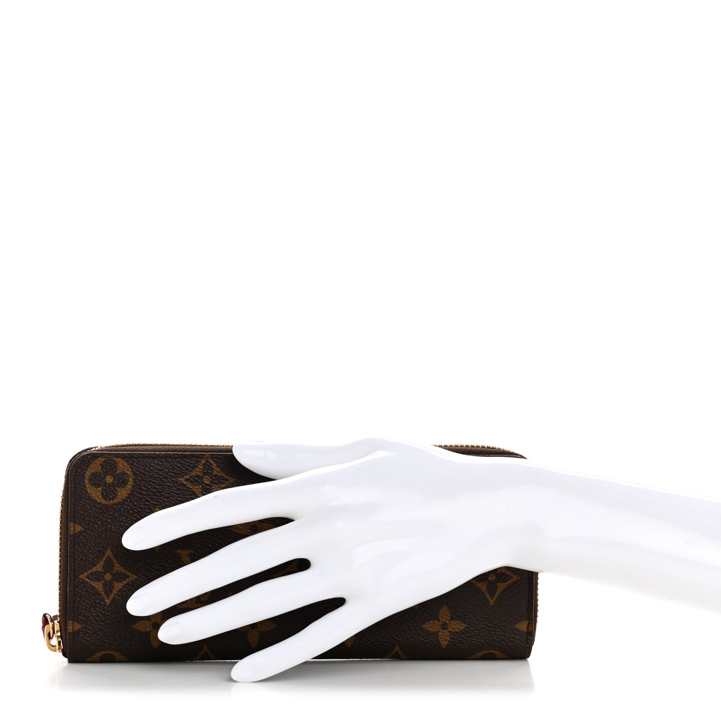 Monogram Clemence Wallet Fuchsia