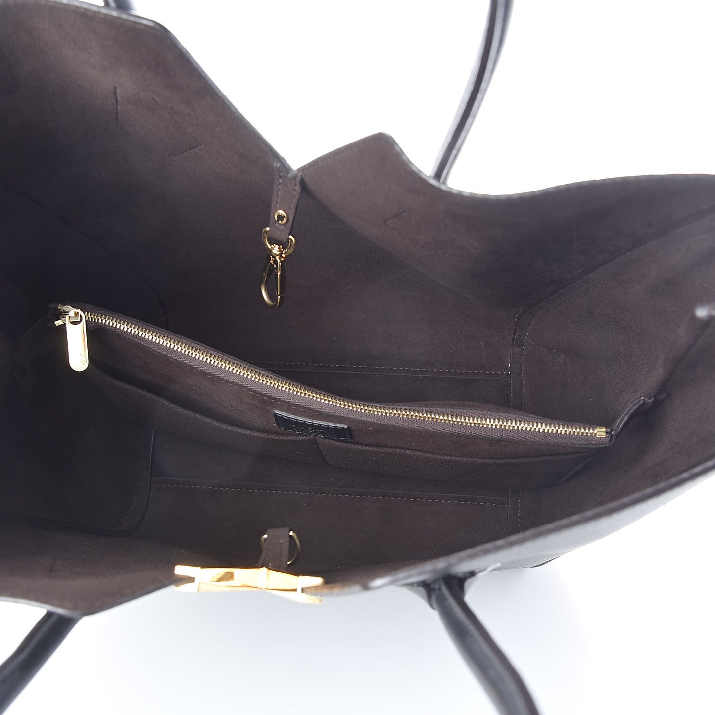 Calfskin Monogram Kimono Tote Black