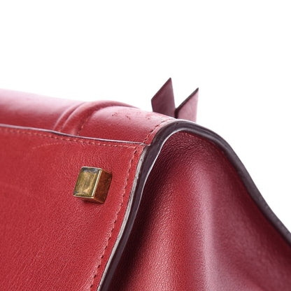 Celine Supple Calfskin Medium Phantom Luggage Red 19 of 21