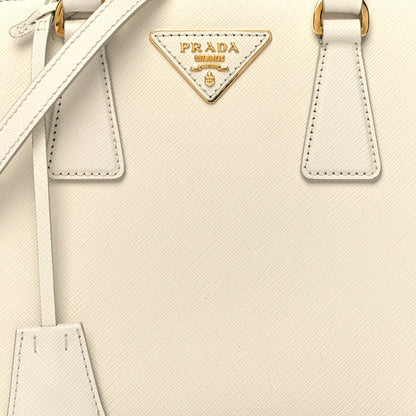 Prada Saffiano Lux Small Promenade Tote Talco 8 of 13