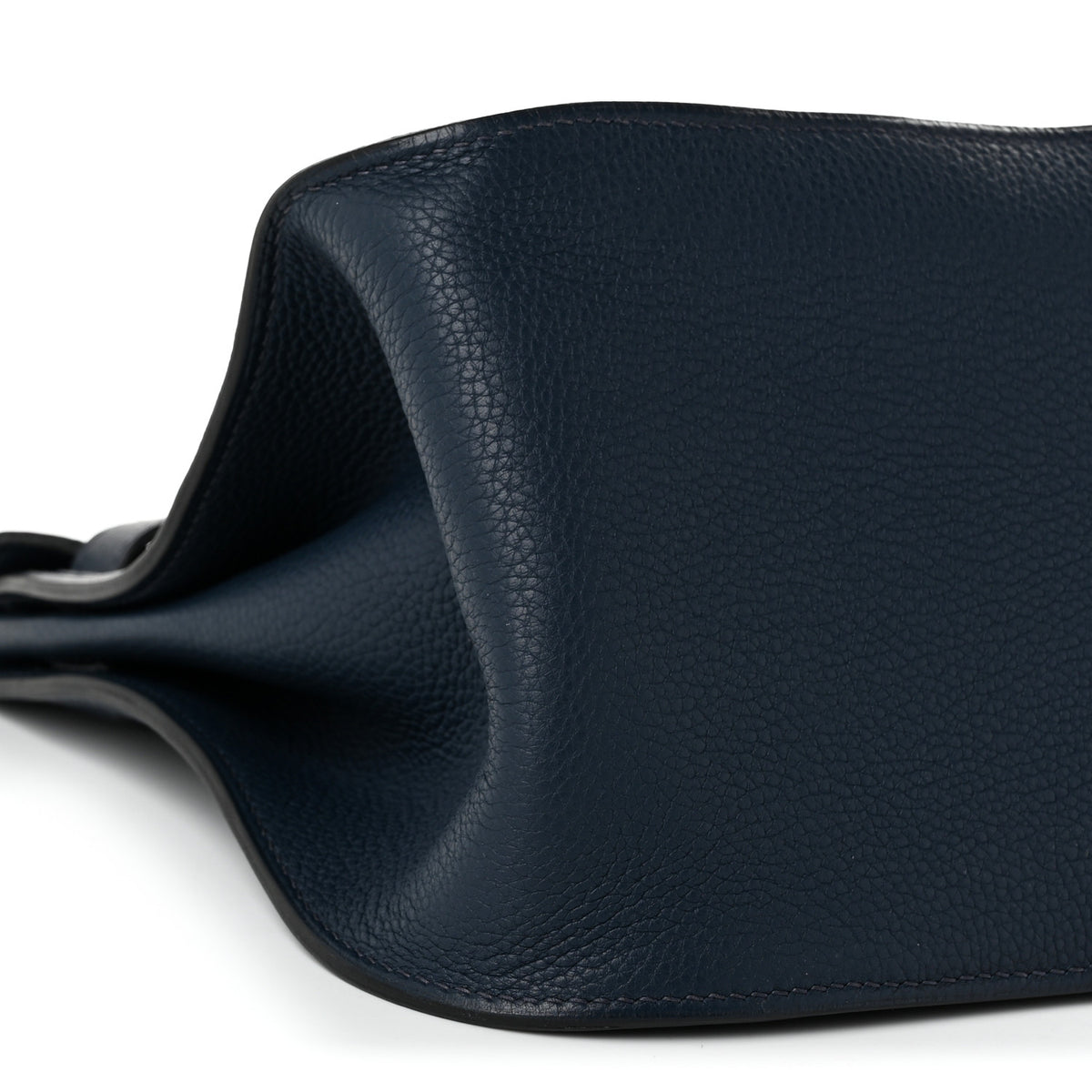 Hermes Taurillon Clemence Jypsiere 34 Bleu de Prusse 9 of 11