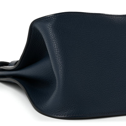 Hermes Taurillon Clemence Jypsiere 34 Bleu de Prusse 9 of 11