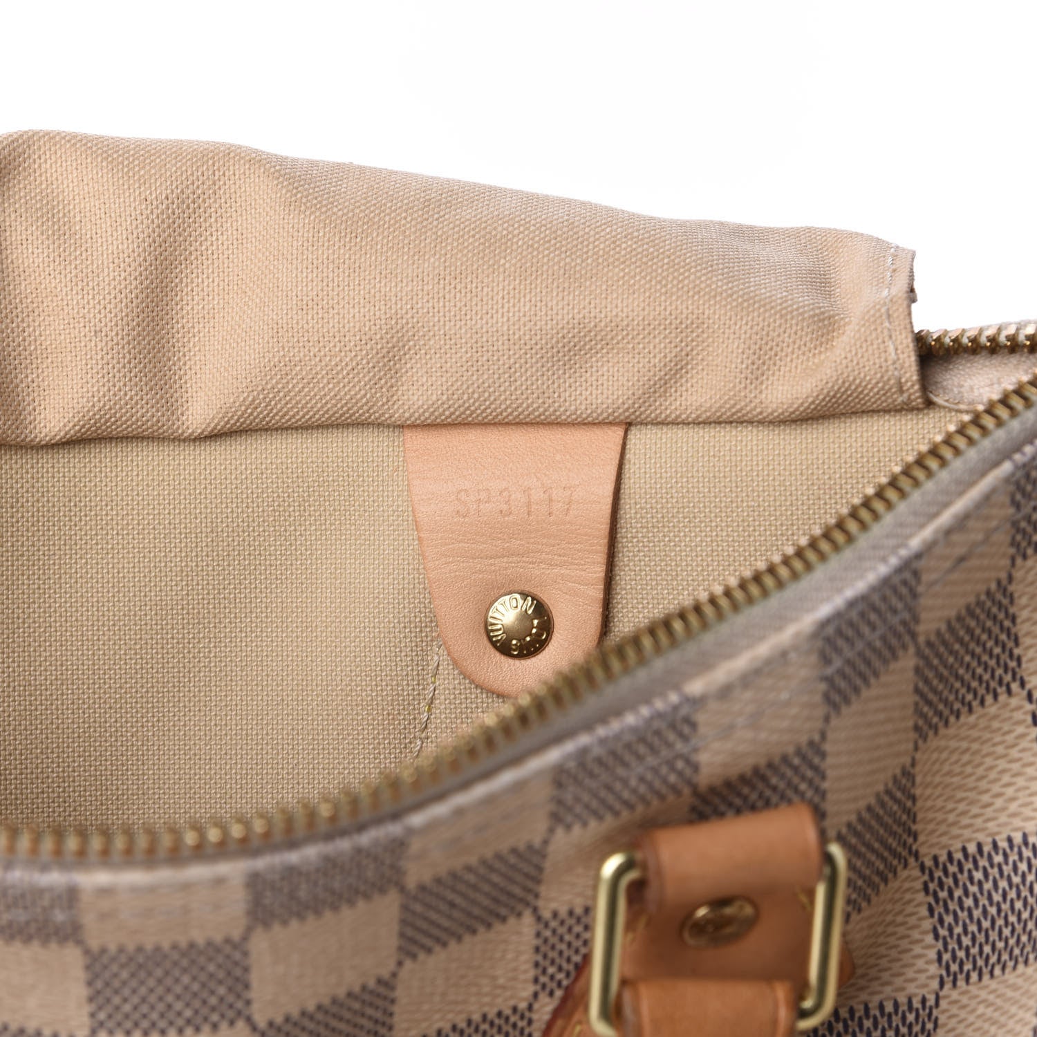 Louis Vuitton Damier Azur Speedy Bandouliere 30 11 of 16
