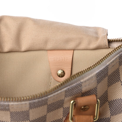 Louis Vuitton Damier Azur Speedy Bandouliere 30 11 of 16