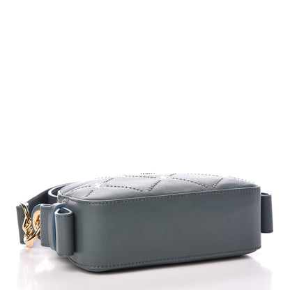 Chloe Smooth Calfskin Little Horses Embroidered Shoulder Bag Cloudy Blue 4 of 9