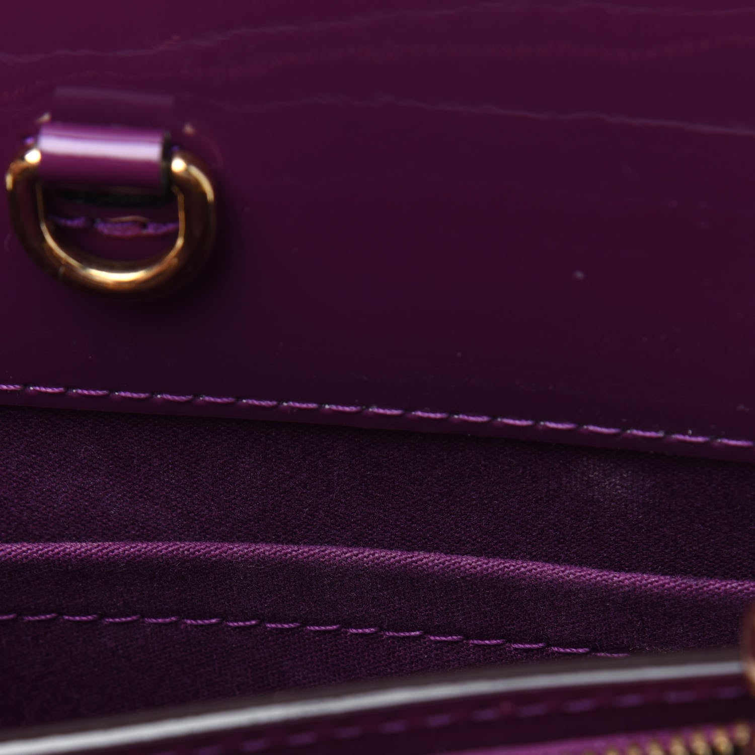 Louis Vuitton Vernis Virginia PM Amethyste 4 of 4