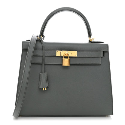 Hermes Epsom Kelly Sellier 28 Vert Amande 1 of 11