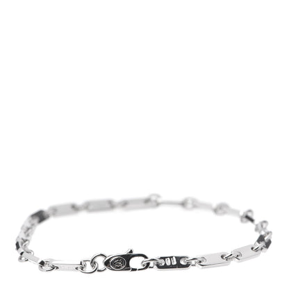 Cartier 18K White Gold 3.5mm Fidelity Link Bracelet 3 of 6