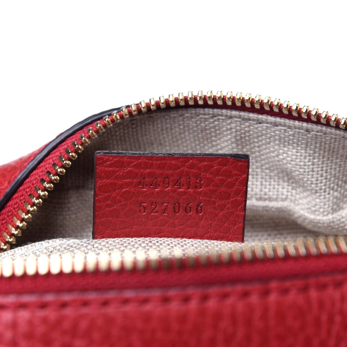Monogram Mini Bree Messenger Bag Red