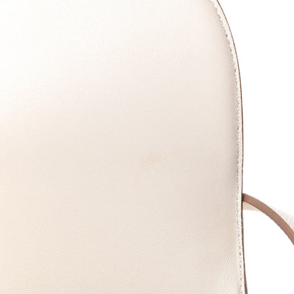 Celine Grained Calfskin Compact Trotteur White 10 of 13