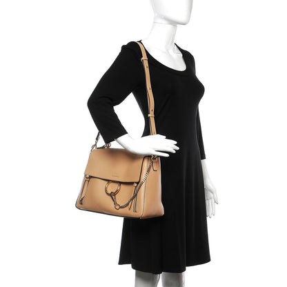 Chloe Calfskin Medium Faye Day Shoulder Bag Blush Nude 2 of 9