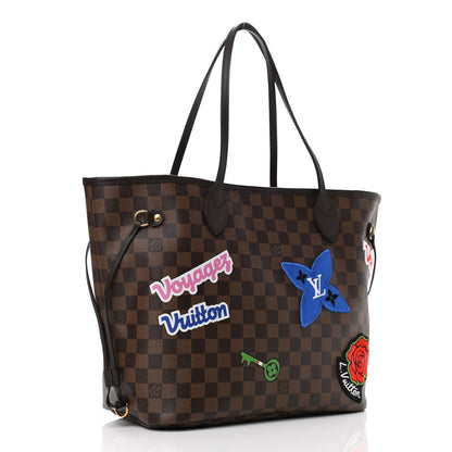 Louis Vuitton Damier Ebene Travel Stickers Neo Neverfull MM 4 of 11