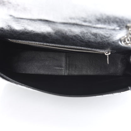 Balenciaga Calfskin Logo Matelasse M BB Round Shoulder Bag Silver 5 of 13
