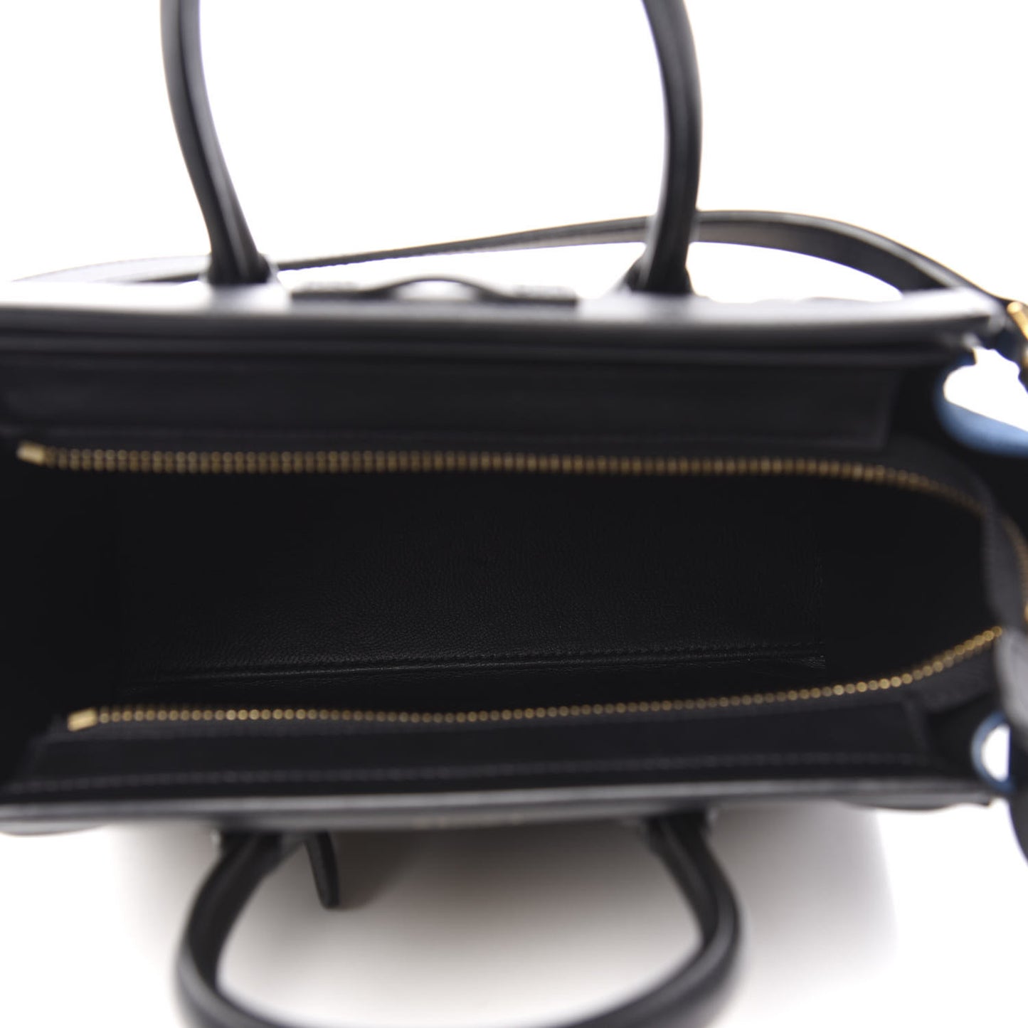 Bullhide Calfskin Nubuck Nano Tri-Color Luggage Light Taupe