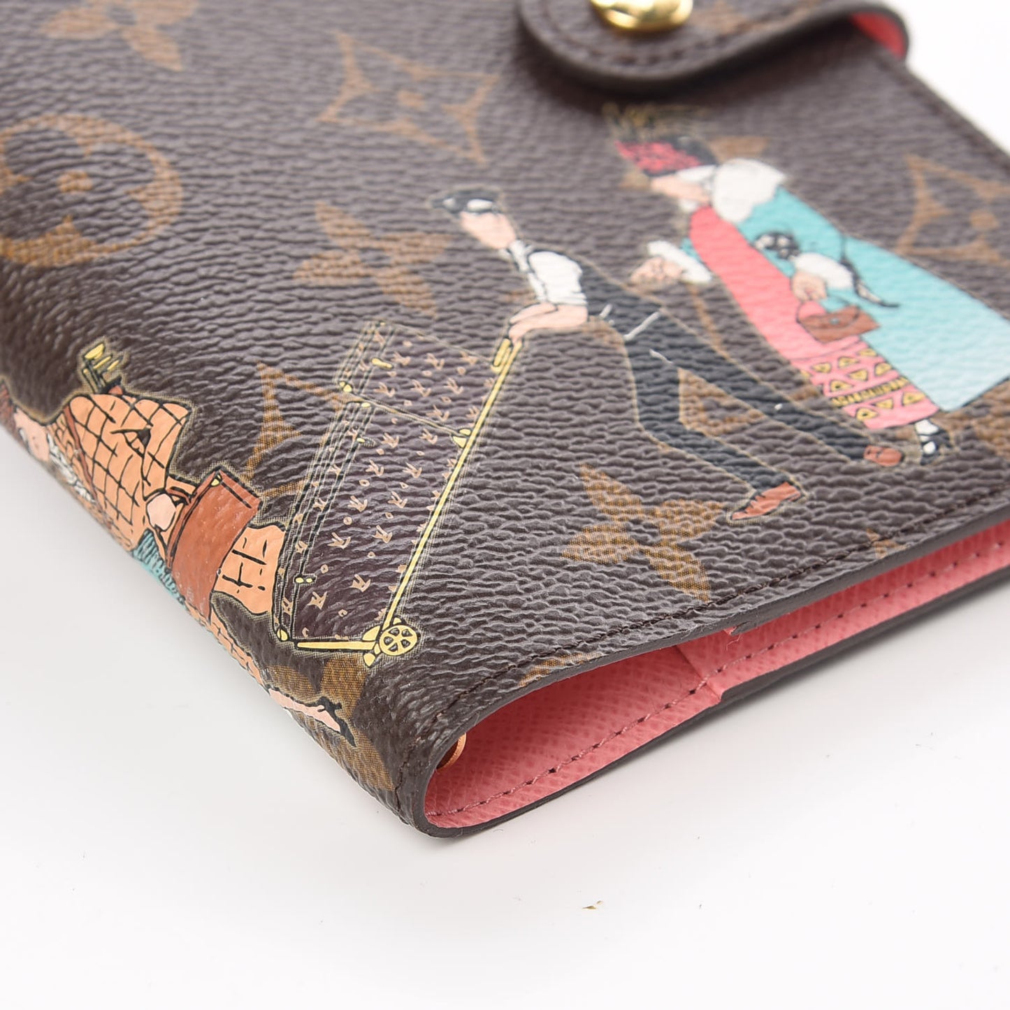 Monogram Illustre Small Ring Agenda Rose