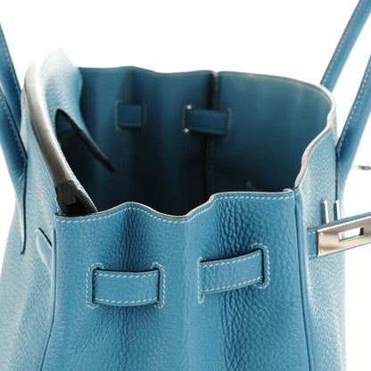 Hermes Togo Birkin 35 Blue Jean 16 of 22