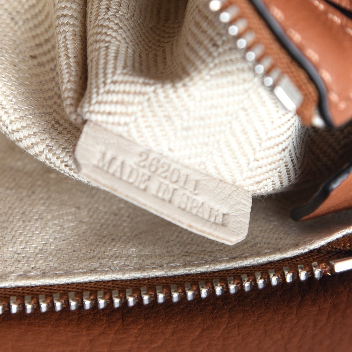 Calfskin Mini Puzzle Bag Tan