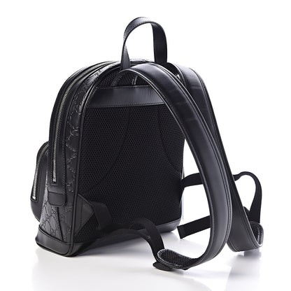 Gucci Guccissima Signature Small Day Backpack Black 3 of 9