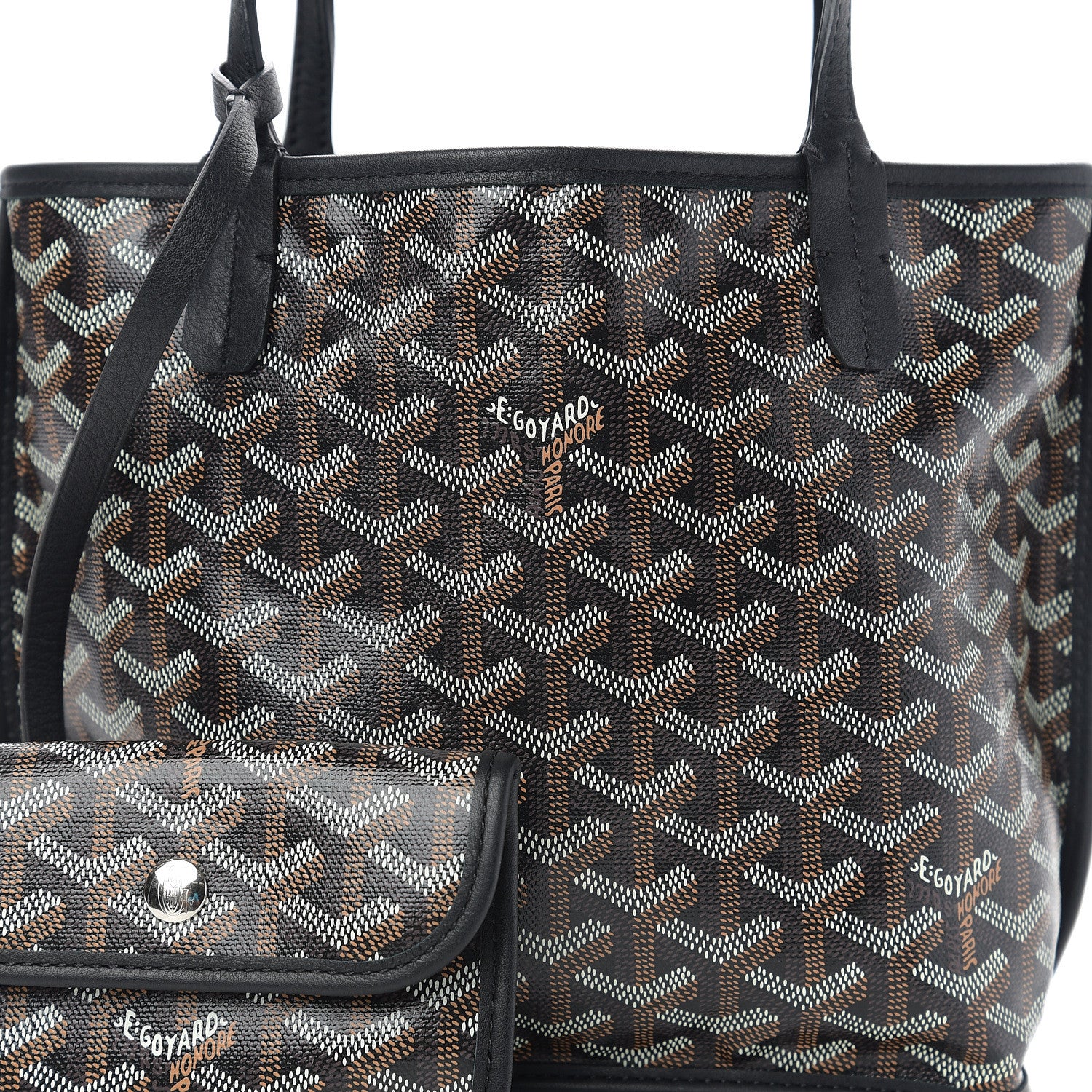 Goyard Goyardine Reversible Mini Anjou Black 6 of 8
