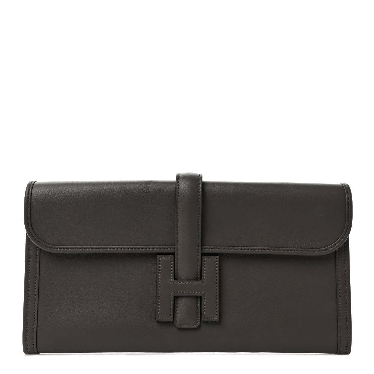 Hermes Swift Jige Elan 29 Clutch Etain 1 of 7