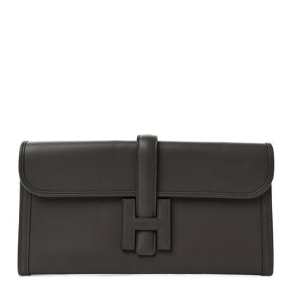 Hermes Swift Jige Elan 29 Clutch Etain 1 of 7