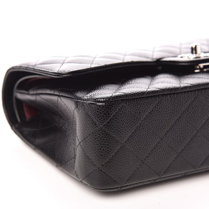 Chanel Caviar Quilted Medium Double Flap Black 8 of 12