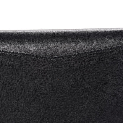 Givenchy Lambskin Emblem Chain Wallet Black 12 of 16