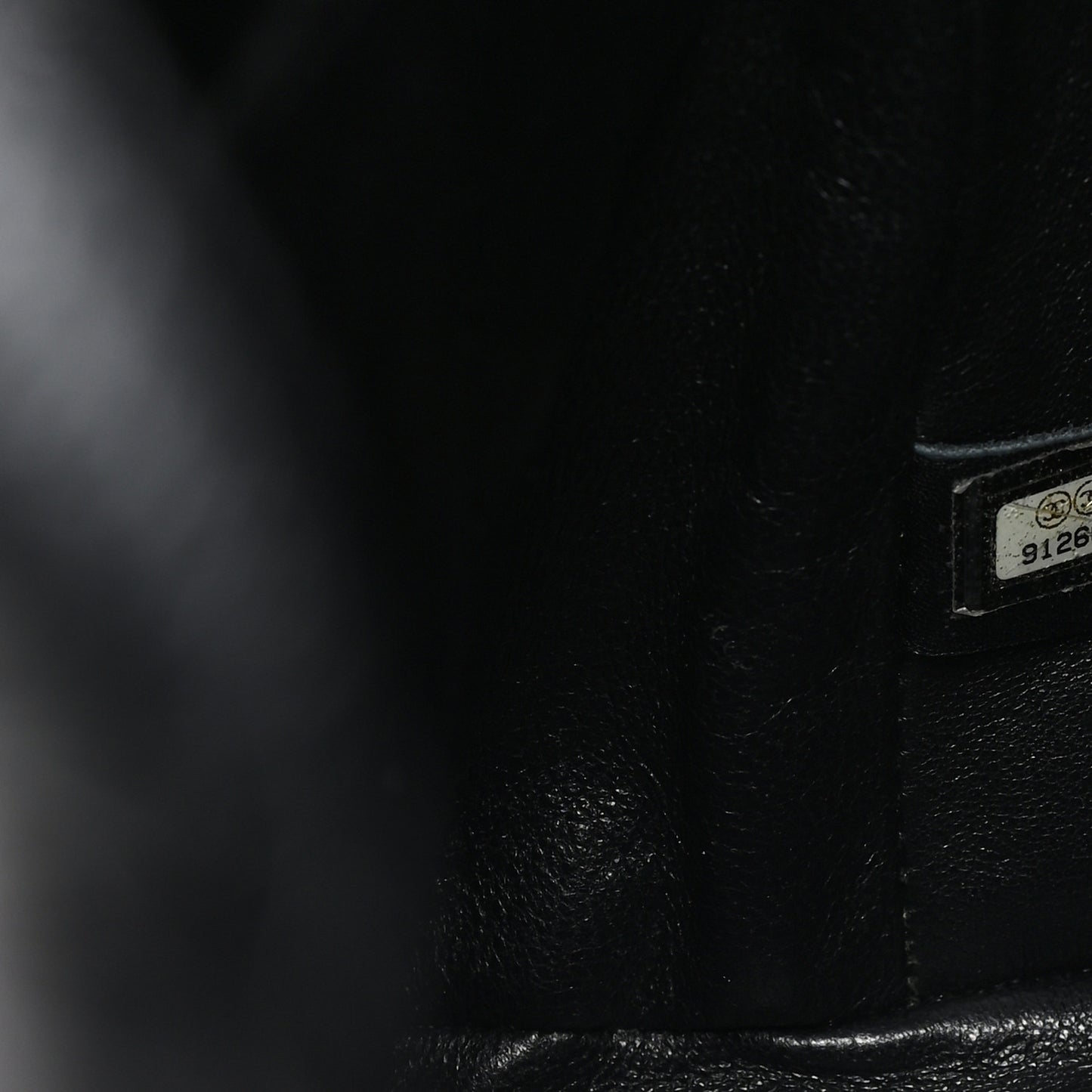 Caviar Quilted Medallion Tote Black