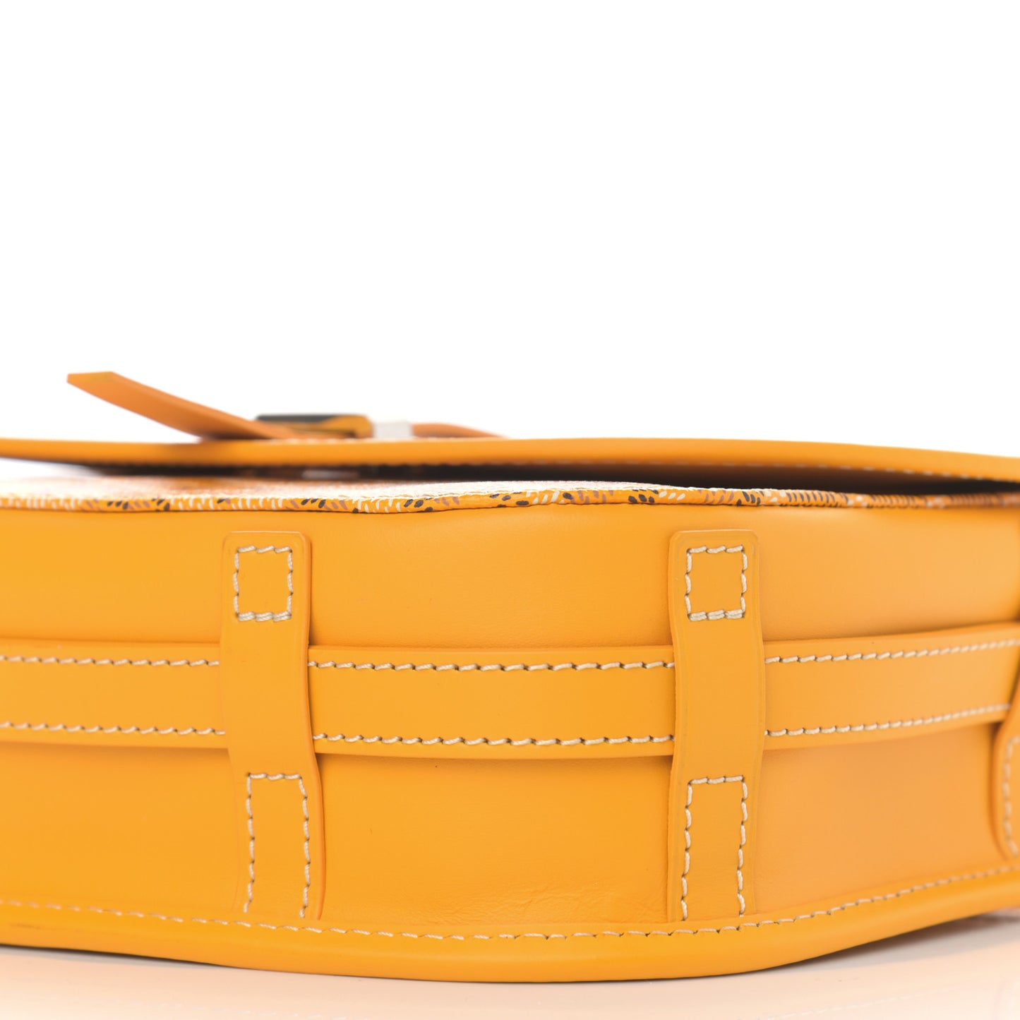 Goyardine Belvedere II PM Messenger Bag Yellow