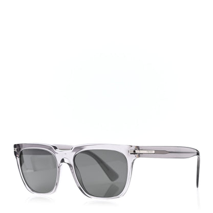 Prada Square Polarized Sunglasses PR 04YS Transparent Grey 1 of 5