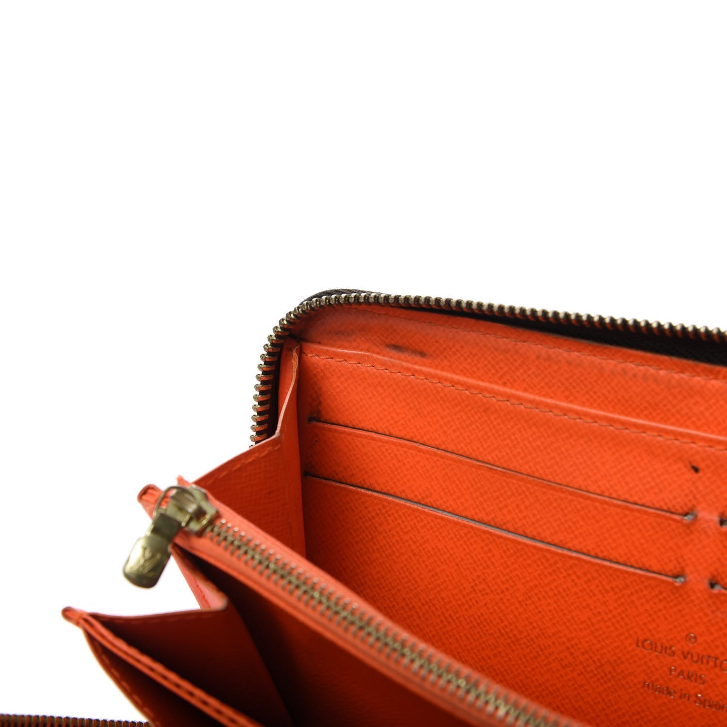 Monogram Graffiti Zippy Wallet Orange