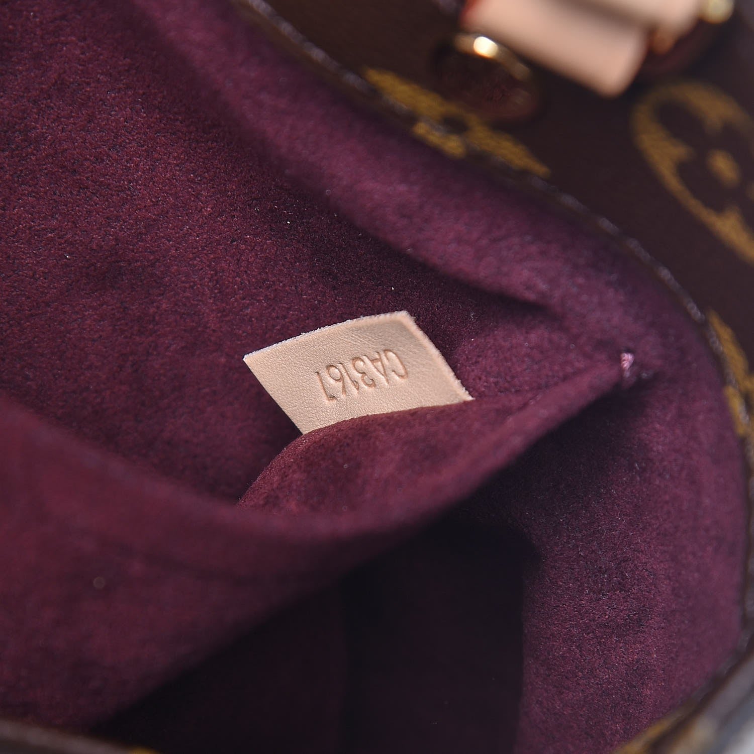 Louis Vuitton Monogram Montaigne BB 7 of 7