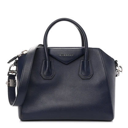 Givenchy Sugar Goatskin Small Antigona Navy 1 of 9